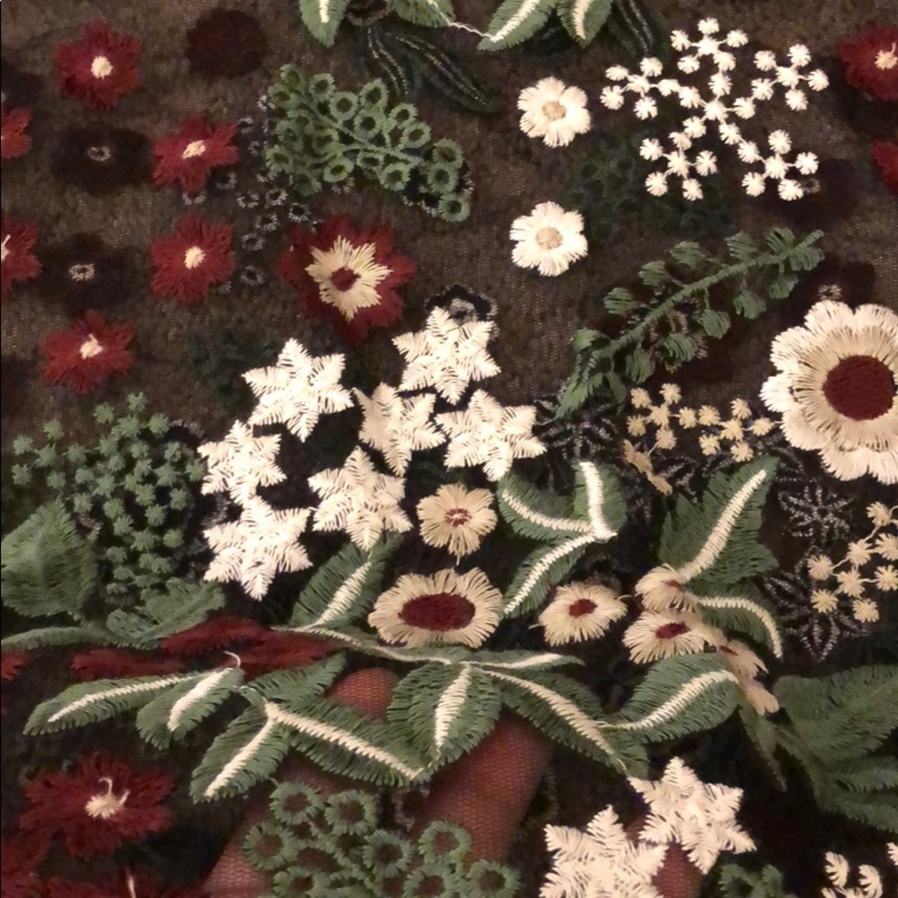 🔆Gorgeous Shein embroidered top, size Small, NEW - Picture 4 of 8